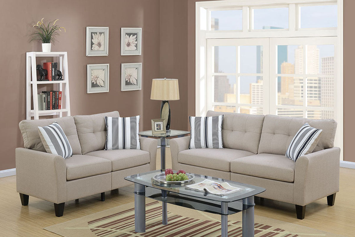 2 PCS SOFA SET F6534-POU