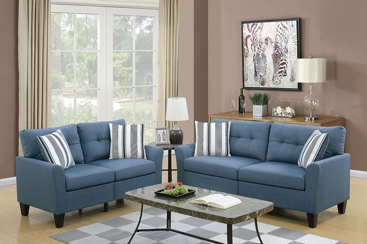 2 PCS SOFA SET 6535-POU