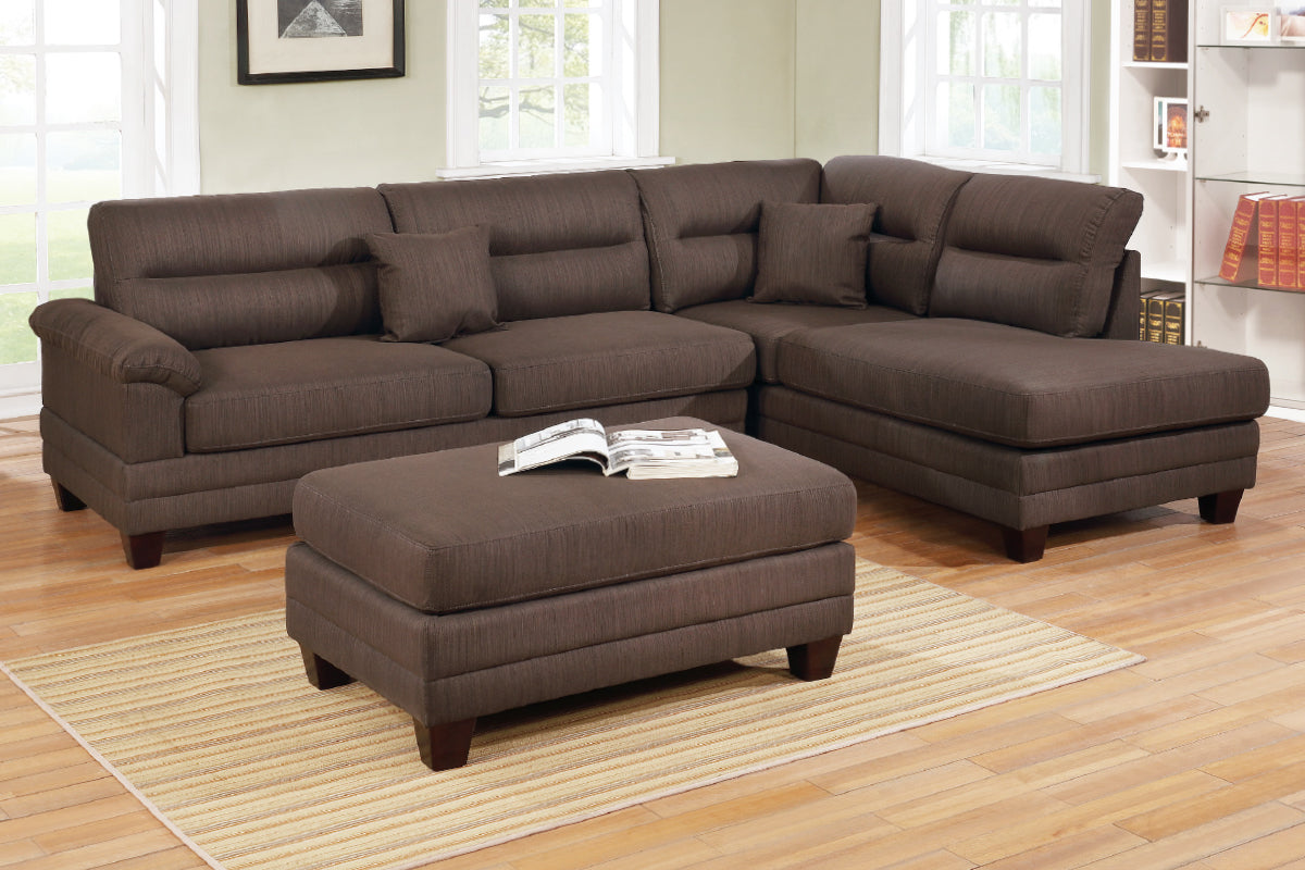 3 PCS SECTIONAL F6586-POU