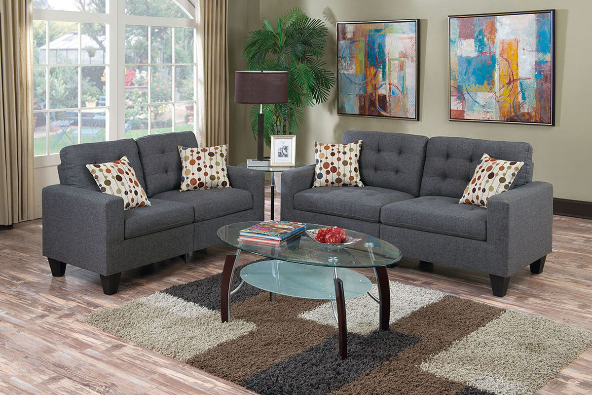 2 PCS SOFA SET F6901-POU