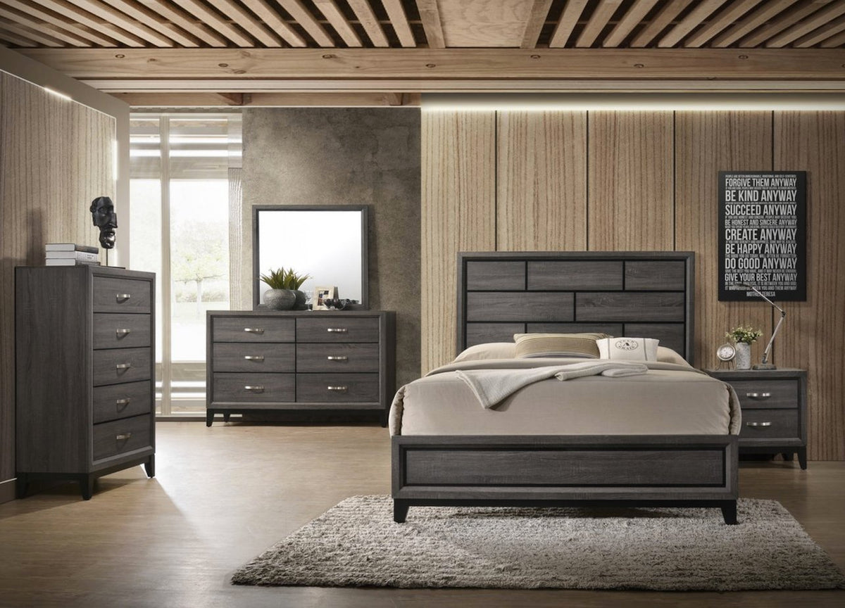 QUEEN BED FRAME ONLY F9396Q-POU