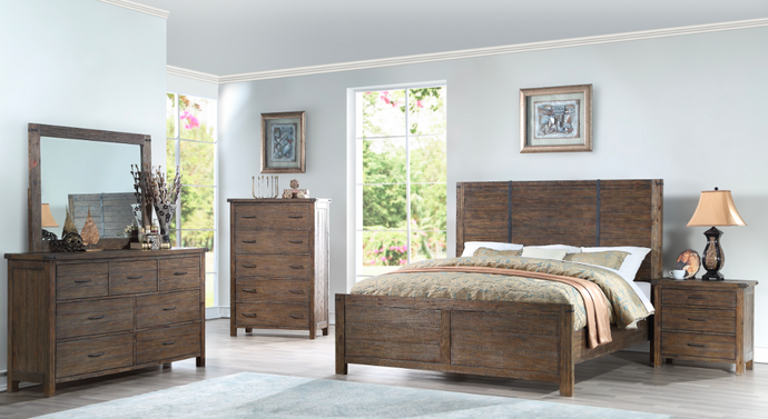 QUEEN BEDROOM SET 4 PC -GALLEON-NC