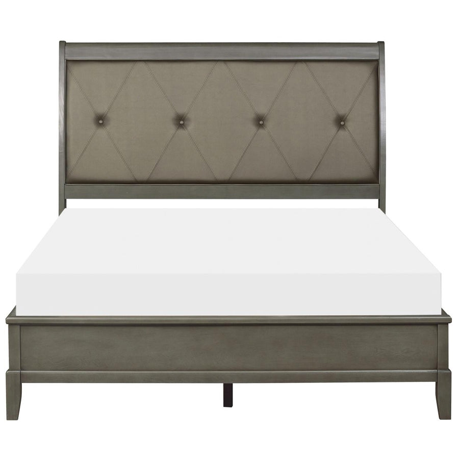 4PCS QUEEN BEDROOM SET #1730GY HM