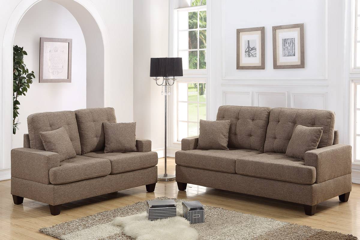 2 PCS SOFA SET F6501-POU