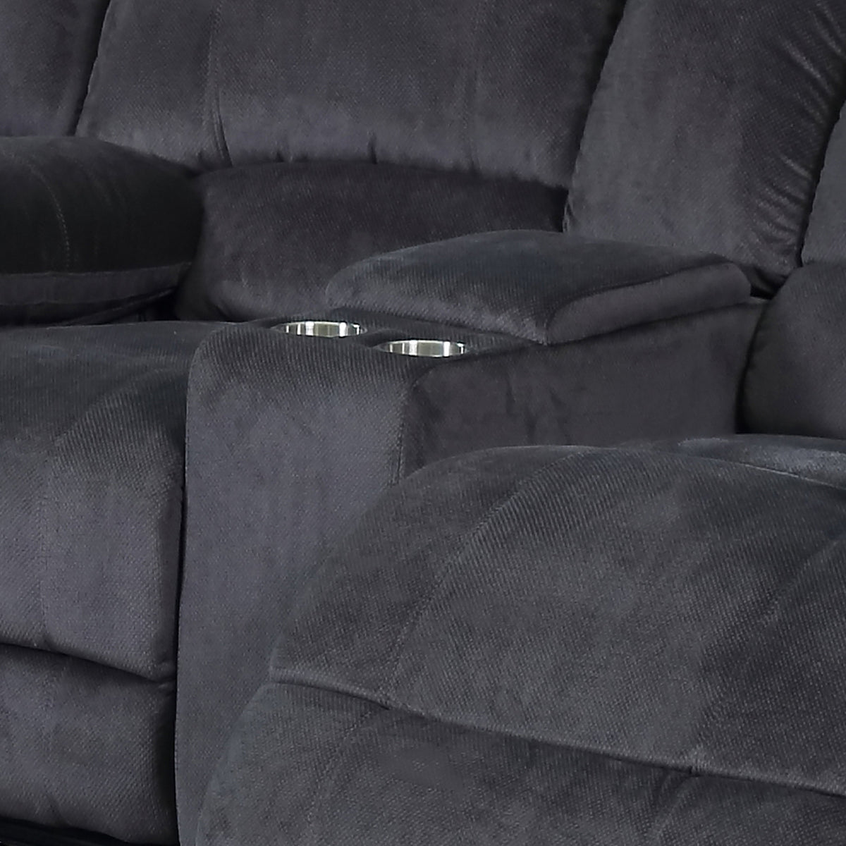 Sectional with 2 recliners Kevin ACP
