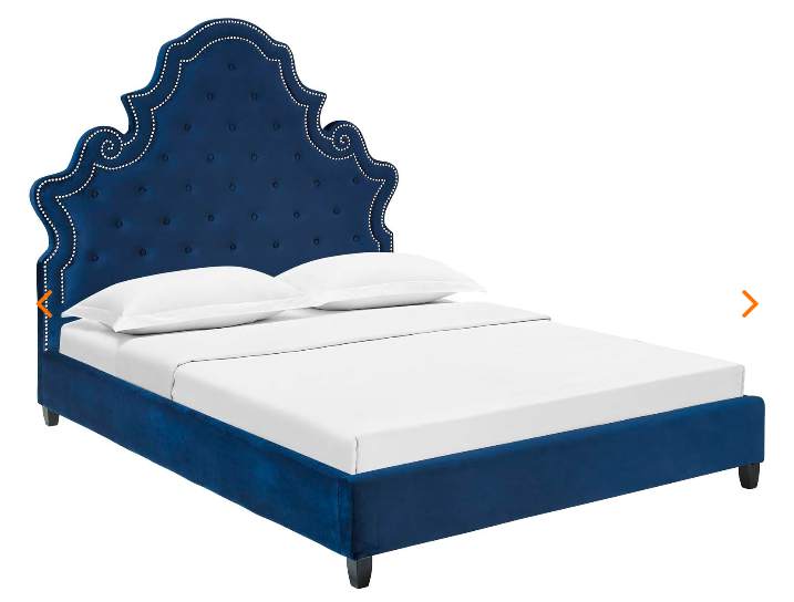 QUEEN BED FRAME MOD-5808-NAV