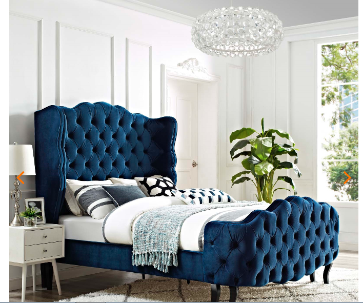 QUEEN BED FRAME MOD-5804-GRY