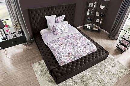 QUEEN BED FRAME ONLY 7897QBK-FOA