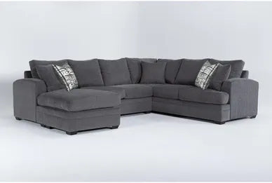 SOFA CHAISE PACIFIC SLATE-4HOM