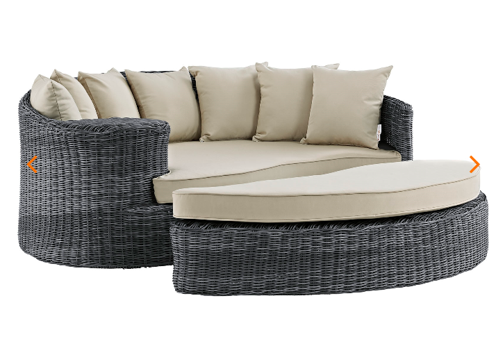 OUTDOOR PATIO DAYBED 1993-MOD