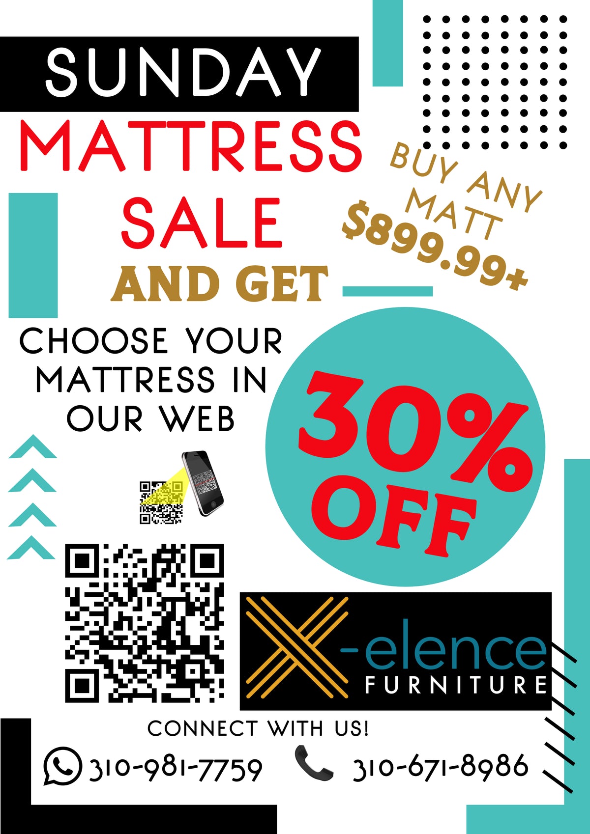 WEEKEND MATTRESS SALE