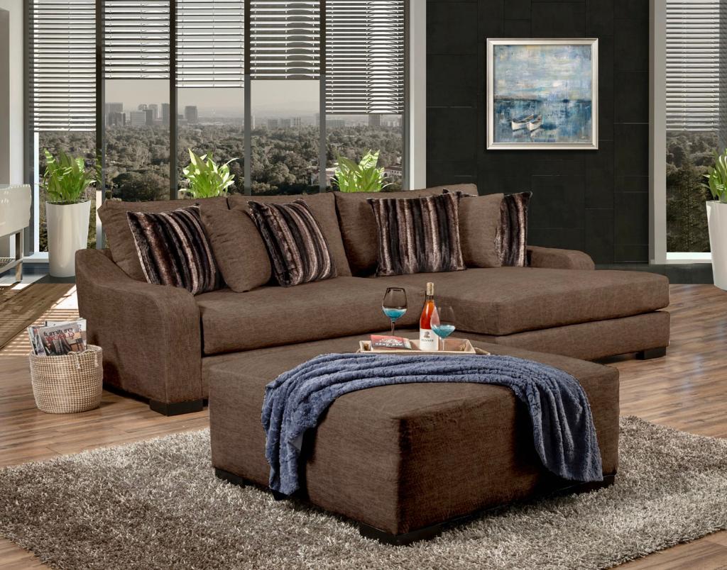 SOFA CHAISE IVORY MODA-C.INDUS