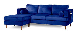 SECTIONAL BLUE OR GREY 30%OFF