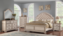 Load image into Gallery viewer, QUEEN BEDROOM SET 4 PC ANASTASIA PADDED-NC