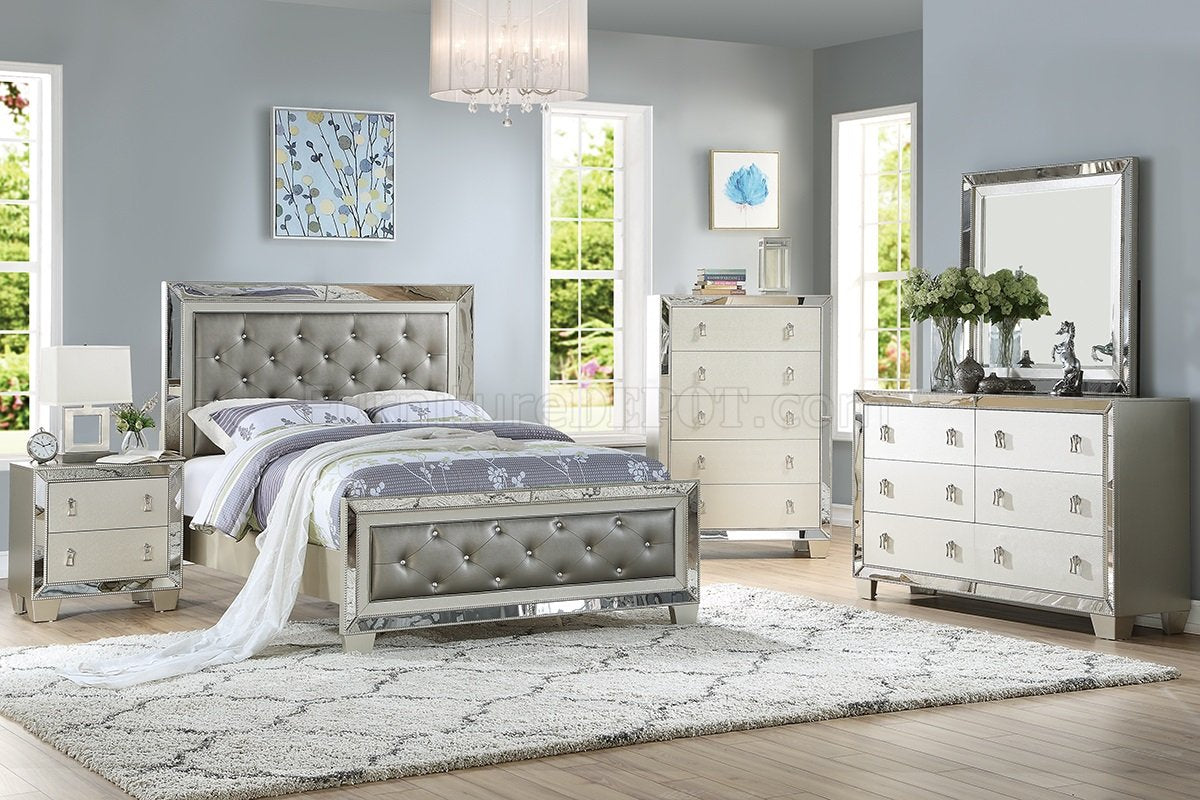 4 PCS QUEEN BEDROOM SET 9428Q-POU