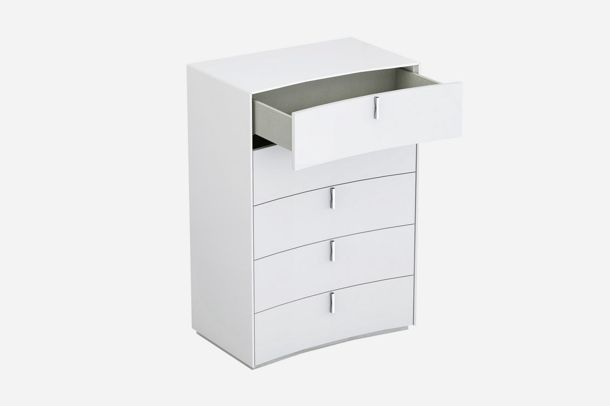 4PCS QUEEN WHITE BEDROOM SET #BELLAGIO GU