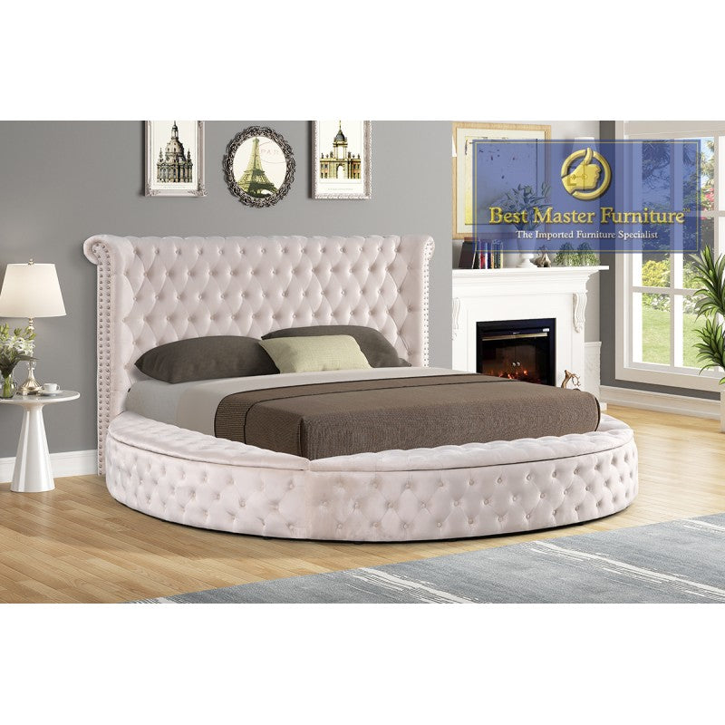 ROUND BED With Storage  BM-YY138