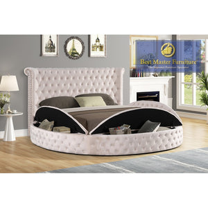 ROUND BED With Storage  BM-YY138