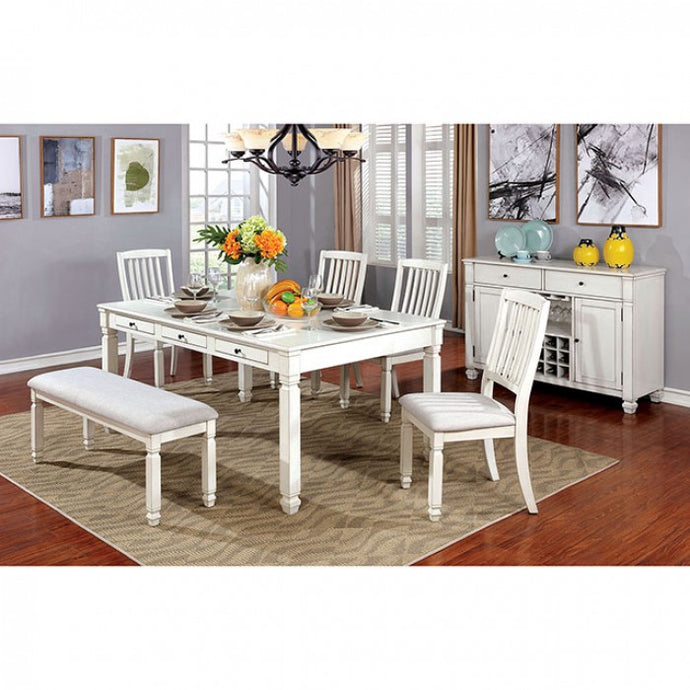 Kaliyah  CM3194-6 PCS DINING SET-FOA