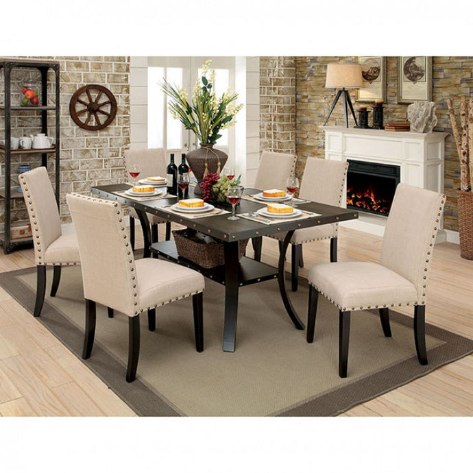 Kaitlin  CM3323T DINING SET 7PCS-FOA