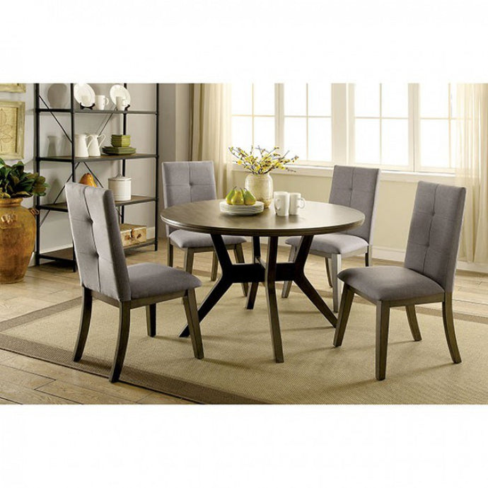 Abelone 3354GY-RT-5 PCS DINING SET-FOA