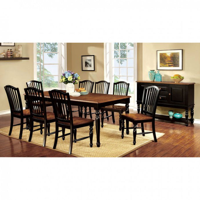 Mayville 3431-9 PCS DINING SET-FOA