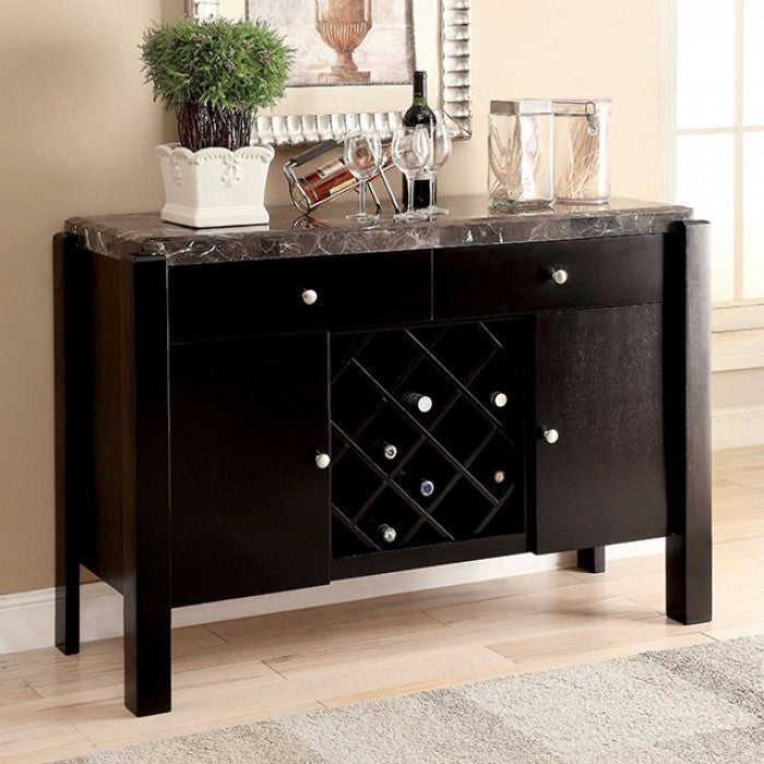 Gladstone I  CM3823BK-7 PCS DINING SET-FOA