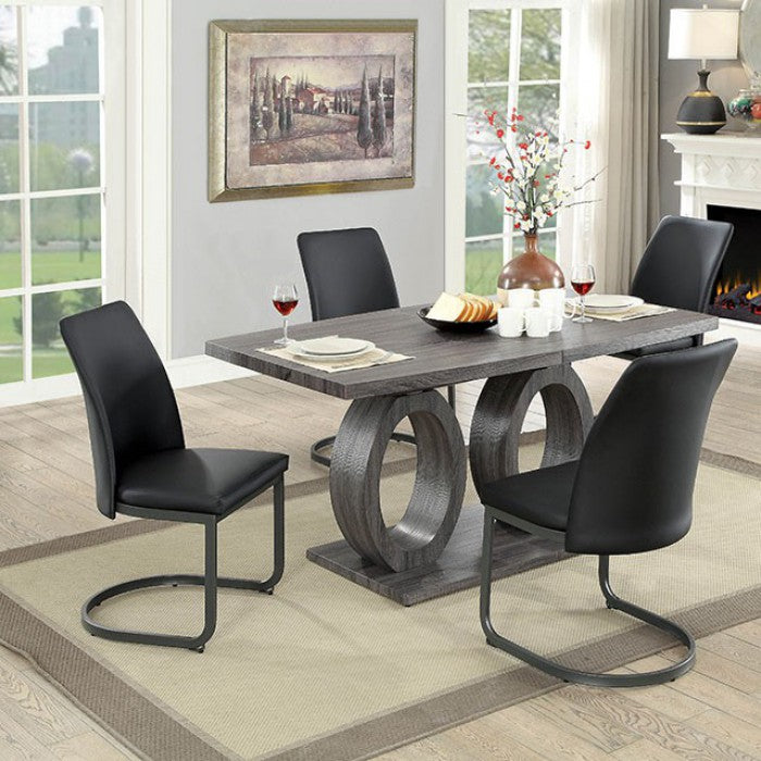 Saskia 3918- 7PCS DINING SET-FOA