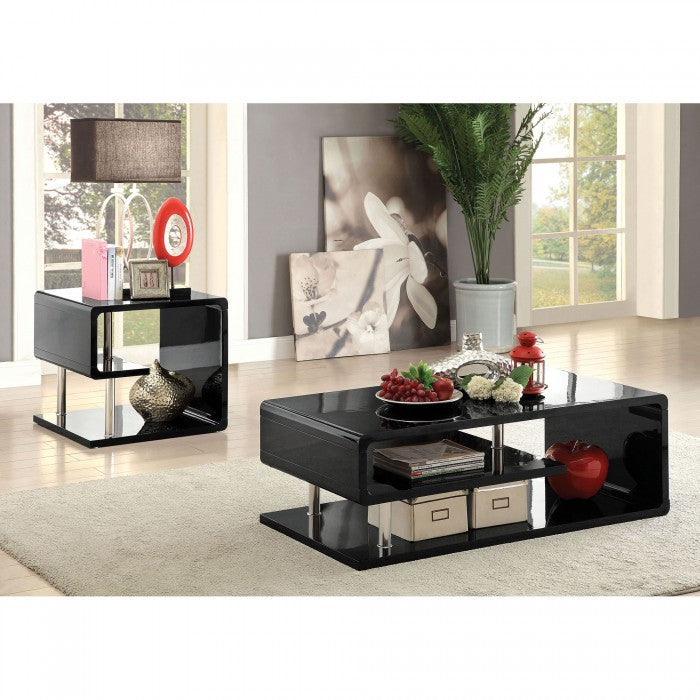 Ninove 4057BK-E-END TABLE FOA