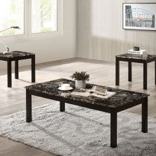3 PCS COFFEE TABLE SET 4144BK-FOA
