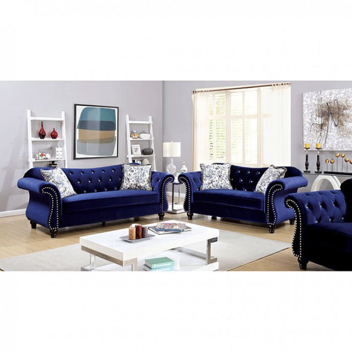 SOFA & LOVESEAT 6159BL MADE IN USA-FOA