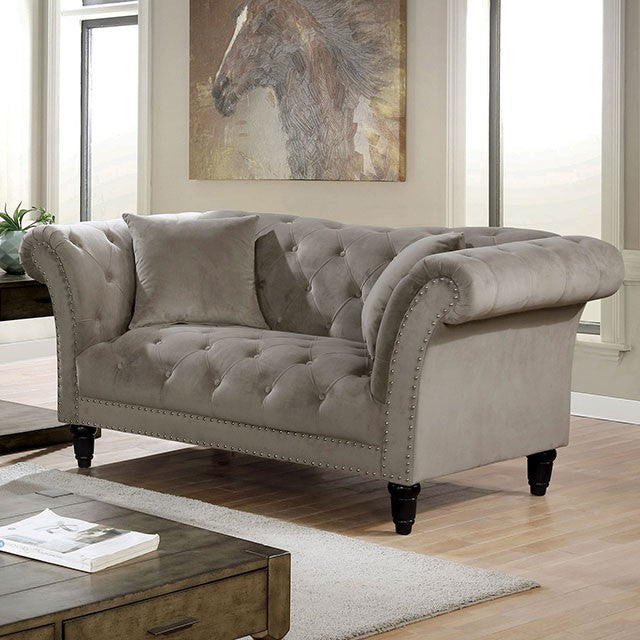 SOFA & LOVESEAT 6210GY MADE IN USA-FOA