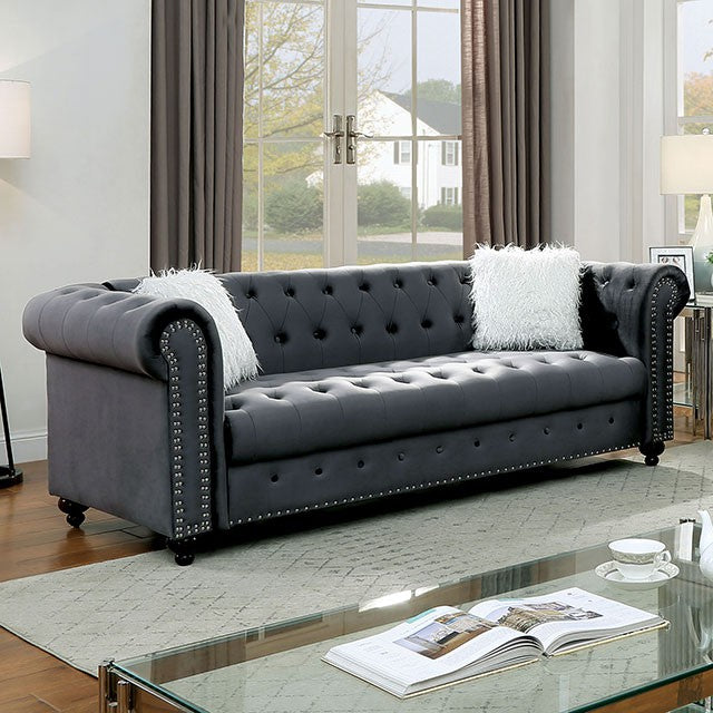 SOFA & LOVESEAT 6240GY MADE IN USA-FOA