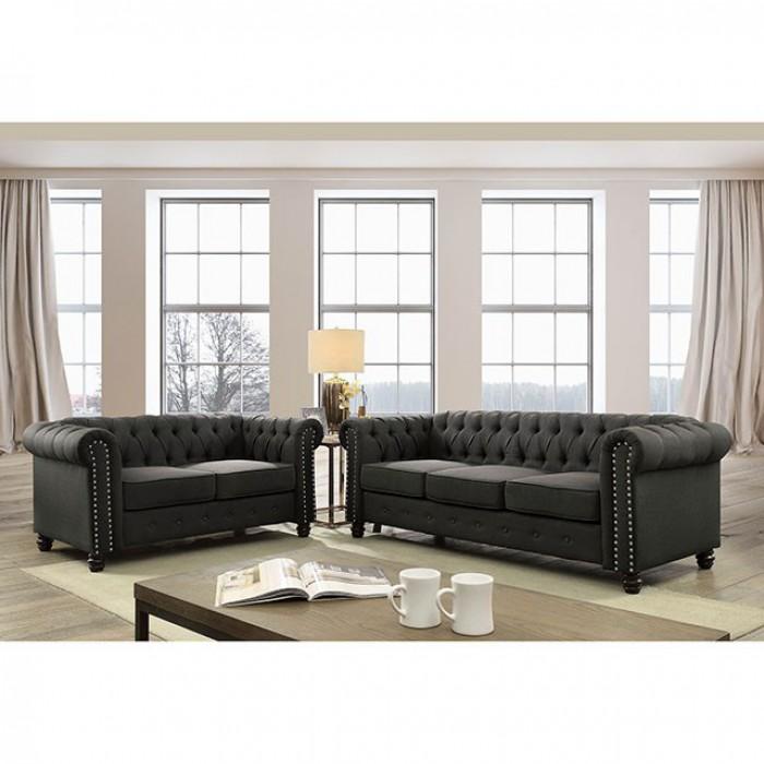SOFA & LOVESEAT 6342GY MADE IN USA-FOA