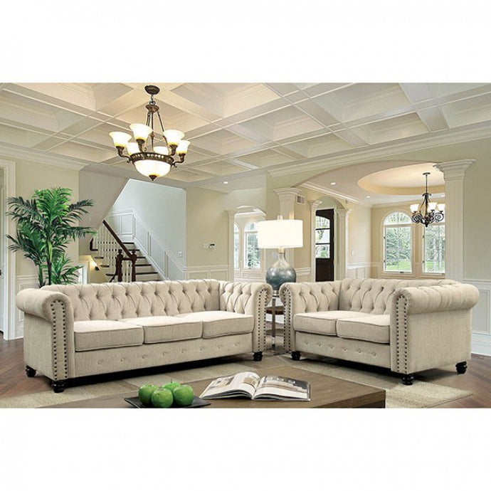 SOFA & LOVESEAT 6342IV MADE IN USA-FOA
