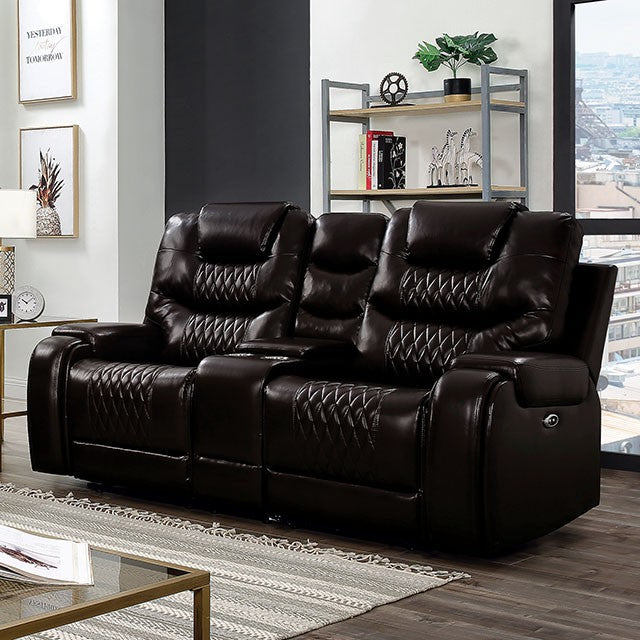 POER RECLINER SOFA & LOVESEAT 6894BR MADE IN USA-FOA