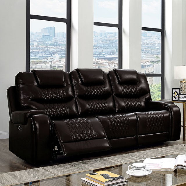 POER RECLINER SOFA & LOVESEAT 6894BR MADE IN USA-FOA