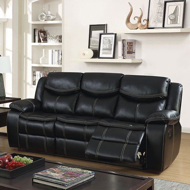 RECLINER SOFA & LOVESEAT 6981BK MADE IN USA-FOA