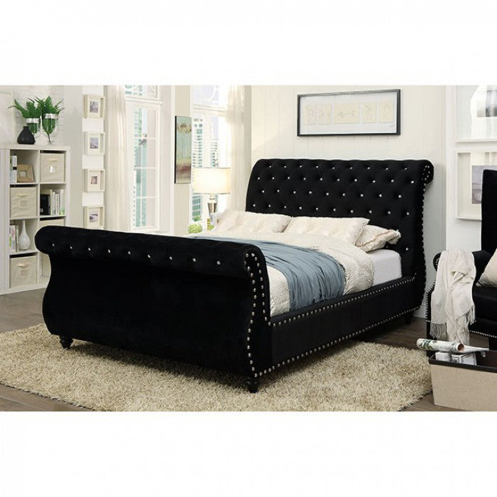 QUEEN BED FRAME 71258BK-FOA