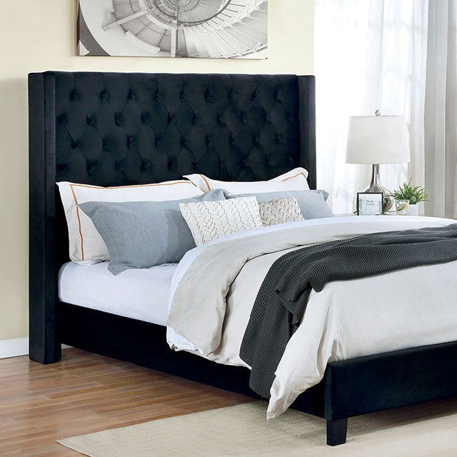 RYLEIGH QUEEN BED ONLY 7141BK-FOA