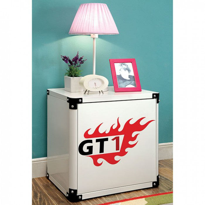 NIGHTSTAND 7261WH-FOA