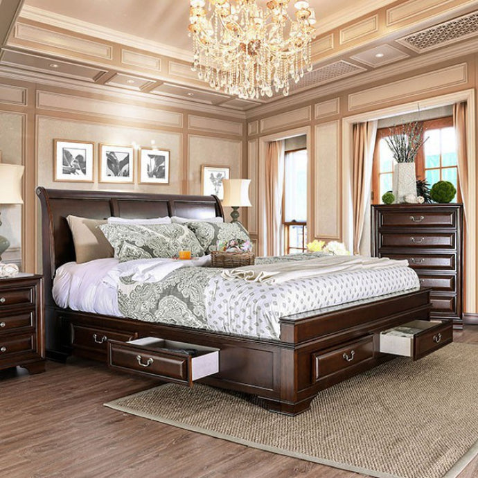 BRANT 4 PCS QUEEN BEDROOM SET 7302-FOA