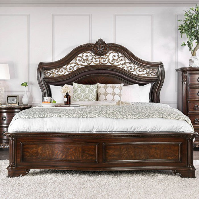 4 PCS QUEEN BEDROOM SET 7311-FOA