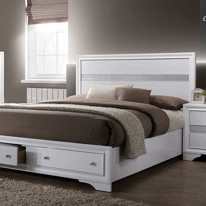 4 PCS QUEEN BEDROOM SET 7552-FOA