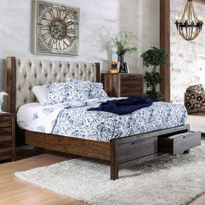 Hutchinson Queen bed  Only 7577DR-FOA