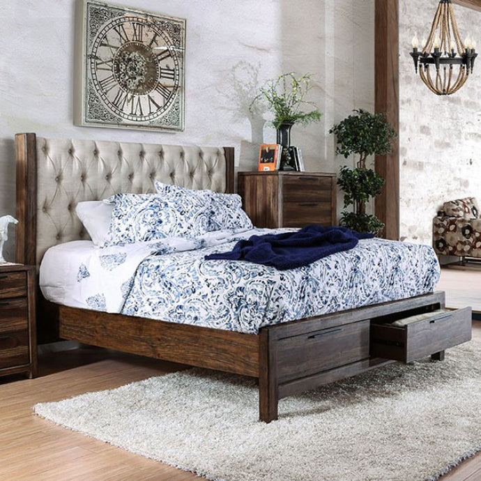 Hutchinson Queen bed  Only 7577DR-FOA