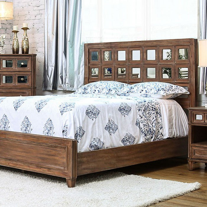 4 PCS QUEEN BEDROOM SET 7586-FOA