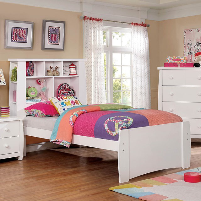 FULL BED 7651WH MADE IN USA-FOA