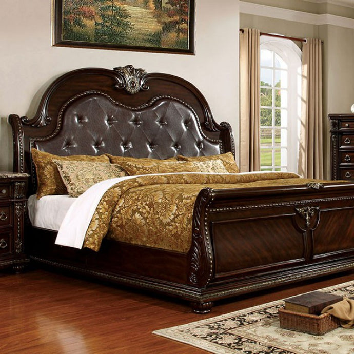 4 PCS QUEEN BEDROOM SET 7670-FOA