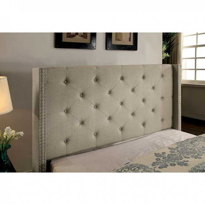 ANABELLE QUEEN BED ONLY 7677GY-FOA